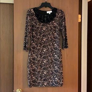 Beautiful Belle Badgley Mischka dress